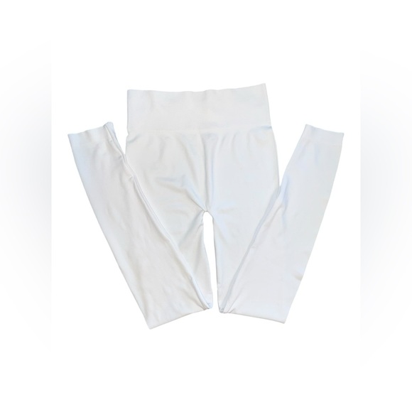 🟣Sofra White Leggings – One Size (Fits S–XL) - Picture 2 of 4